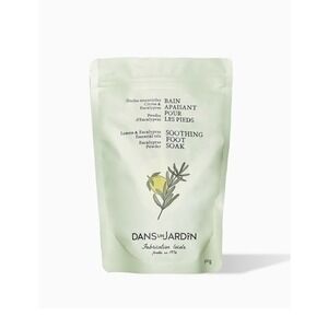 NWT Dans Un Jardin Soothing foot bath‎ Eucalyptus and lemon 400g new